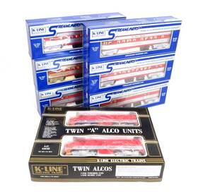 K-1421 K-line The Texas Special Alco Diesel 8-unit Streamliner Train Set O Gauge