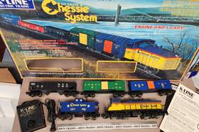 K-line K-1701 K-line Chessie Mp-15 Freight Set 1989 Read Vg/ob Zp80
