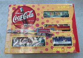 K-1719 K-line O Gauge Coca Cola Contemporary Diesel Train Set