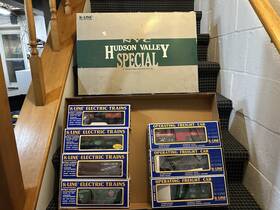 K-2004 K-line Nyc Hudson Valley Special Train Set With 7 Trains/original Box Only #k-2004