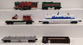 K1409 K-line O Gauge Santas Christmas Parade Steam Freight Train Set Ex