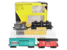 K1530 K-line O Gauge New York Central Plymouth Switcher Train Set Ln/box