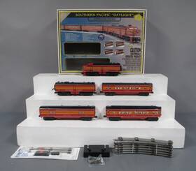 K1602 K-line O Gauge Southern Pacific Daylight Diesel Passenger Train Set Ex/box