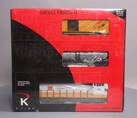 K2299-0010a K-line Kodak O Gauge Diesel Freight Train Set Ln/box