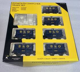 K672-1091a K-line Kline O Baltimore And Ohio B&o 6 Pack Pac Ore Car Set #k672-1091a No Engine