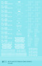 K4-xmgd-48-09 Supply Co Decals White To Ft Boxcar Dimensional Data Set