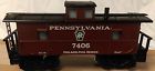 K7406 Model Caboose Operating Gauge Prr -line Smoking O27