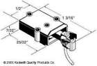 Kad804 Kadee 804 Black Plastic 765484008040