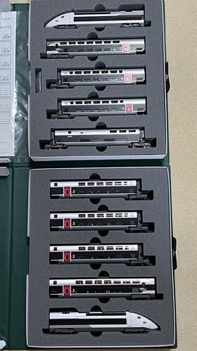 10-1324 Kato - Tgv Duplex New-color
