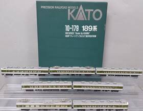 10-179 Kato N Scale 189 Series Inch Grade Up Asama Limited Express Set Ex/box