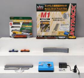 106-0026 Kato Fec Ge Es44c4 Gevo And Mixed Freight N Gauge Starter Set Ln/box