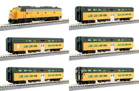 106-104-ls Kato Chicago And North Western N Gauge Diesel Passenger Train Set