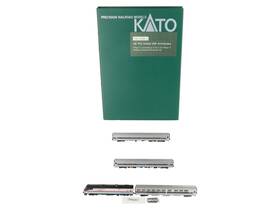 106-6286-2 Kato N Scale Amtrak Ph Ii Diesel Locomotive And 3 Passenger Car Set Ln