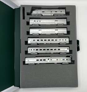 106-090 Kato 106090 Cb&q Emd E5a Silver Streak Zephyr N Scale Dcc/dc