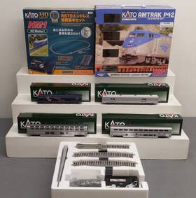 Kato 30-3002 Ho Amtrak Midnight Blue P42 Starter Set #100 Ln/box