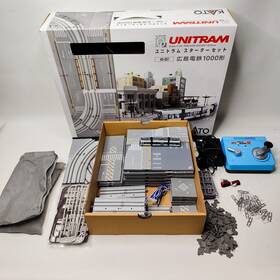 40-901 Kato Unitram Starter Set Hiroden 1000 Green Mover Tram Railway Japan Read