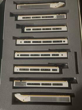 K10327 Kato N Scale Lemke Eurostar 8 Car Set Original Box Rare Special Edition