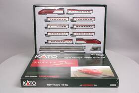 K10910 Kato N Scale Tgv Thalys Pbka High Speed Train 10-car Set Ln/box