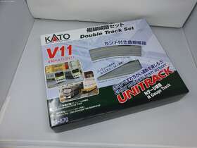 Kat208701 Kato Kat208701--d N-scale Box Damaged V11 Unitrack Double Track Set Train