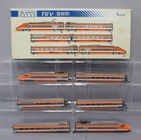 S14701 Kato N Scale Tgv Electric Train 6-car Set Ln/box