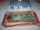 Kit-rh-1 W Plasticville Vintage Ranch House Box O S Scale-collectible
