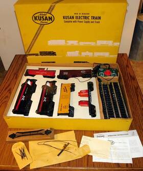 Kf-113 Kusan Kmt New Haven Train Set Track Power Big O-gauge Slow Shipping