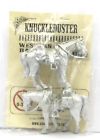 Kwr-48601 Knuckleduster Miniatures Hitching Rail Horses Set Of Gauge Scale Old