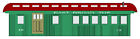 Dft18 Laser On30 Quik-kit Short Railroad East Wood Top Combine Broad Model