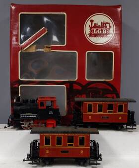 20301bp Lgb Bps&drr G Gauge Steam Passenger Train Set Ex/box