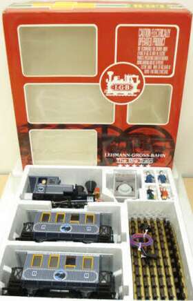 22301 Lgb G Scale Lake George And Boulder Steam Train Set Ex/box