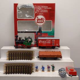 70417 Lgb G Scale Guterzug Coca-cola Starter Set Ex/box