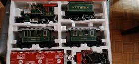 72332 Lgb 72400 G Scale Train Set Southern Green Steamer With Sound Lights Smoke Ln 72332 Lgb 72400 G Scale Train Set Southern Green Steamer With Sound Lights Smoke Ln
