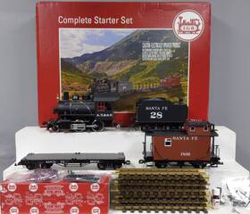 72441 Lgb At&sf G Gauge Steam Starter Train Set Ex/box