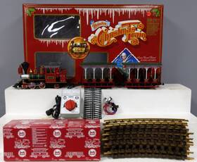 72560 Lgb G Gauge Christmas Steam Train Set Ex/box