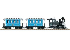 72327 Lgb Of America America-american Passenger Starter Set - Standard Dc Lake George And Bou