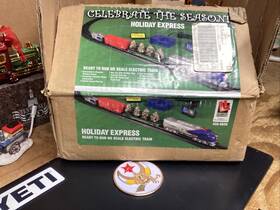 Life-like 077071086394 Train #8639 The Holiday Express Ho Scale Set Complete Euc