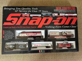 Life-like 077071088879 New Snap-on Tools Train Set By Ho Scale Intimidator 8887 Electric