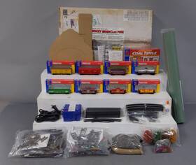 671-2376 Life Like 21414 21414/jcp Rocky Mountain Pike Ho Gauge Train Set Ex/box