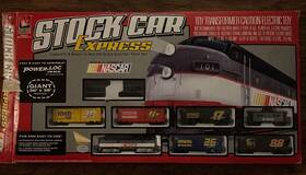 Life-like 616374039609 Rare Ho Nascar Stock Car Express Model Railroad Train Set Tested