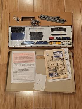 7558 Life-like Diesel Charger N Scale Electric Train Set #7558