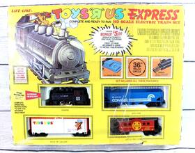 8113 Life-like Vintage Toys Inch R Us Express Ho Model Train Set Rare