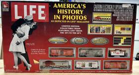 8683 Life-like H.o. Scale Limited Edition Train Set Magazine Collectible New