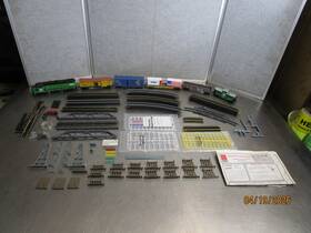Life-like 8790 Vintage Burlington Bullet Train Set Model Missing Pieces
