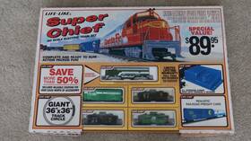 8826 Life-like Super Chief Ho Train Set