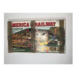 Life-like 8920 Vintage 1980 S Life-like Build America Railway #8920 Freight Train Set Santa Fe
