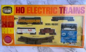Life-like T446e Vintage Life-like Ho Electric Trains Diesel Freight Set Orig Wrap C&nw