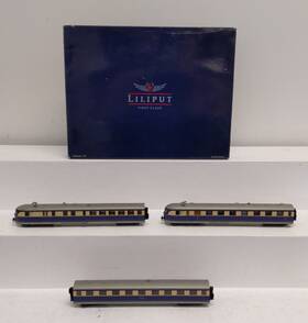 L112603 Liliput Ho Scale Db Svt 137 Diesel Passenger Set Of 3 Ex/box
