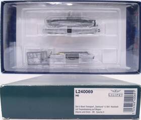 L240069 Liliput Ho U Boot Transport Seehund 364 Kleeblatt Torpedo Wagon Era Ii Set Lnib