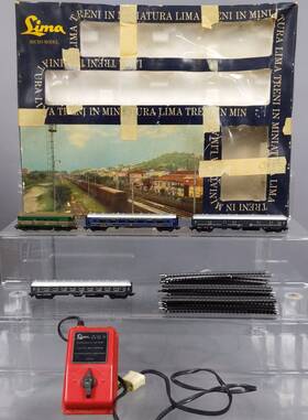 101-n Lima N Scale Fs Micro Model Diesel Passenger Train Set/box