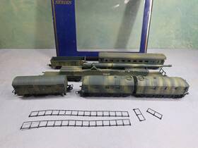149704 Lima Used G Ho Scale Golden Series Military Train Set Read Description